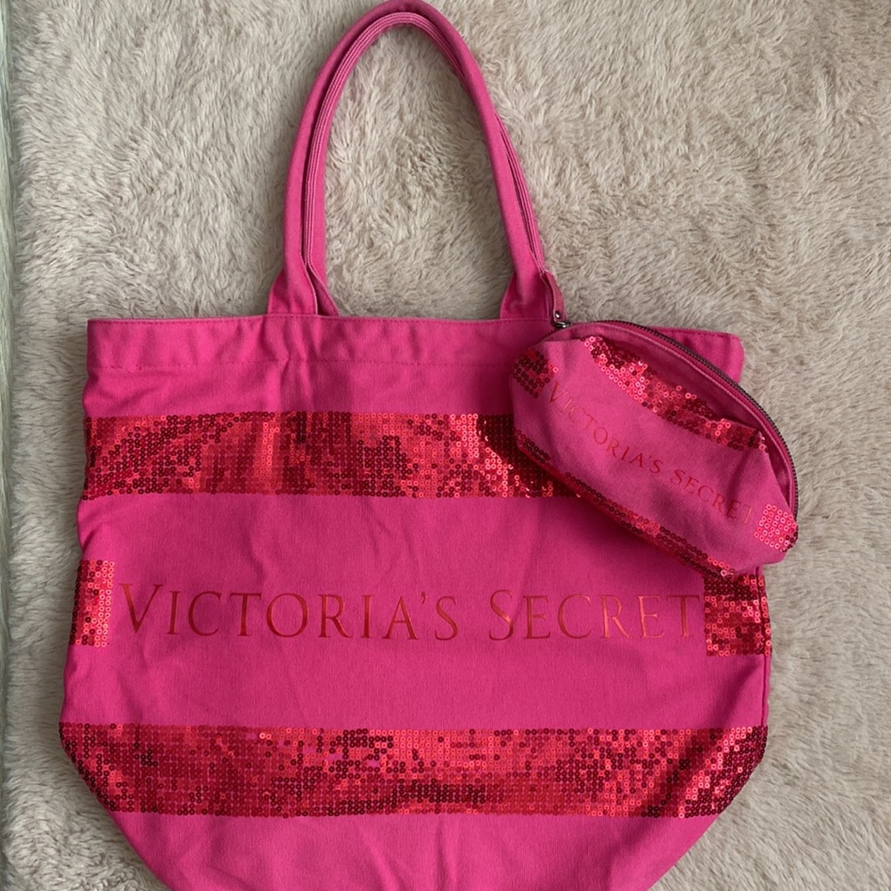 Victorias Secret Bag with matching Make Up Bag